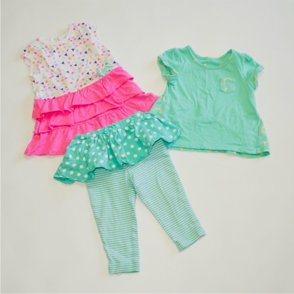 Carter 12 Month Girls Outfits Dresses 4113 - Picture 7 of 7